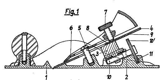 Blockhobel #2200, Patent