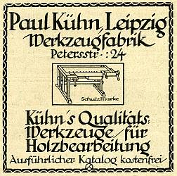 Anzeige Paul Kühn, Leipzig (1912)
