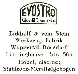 Marke Eickhoff & vom Stein (1949)