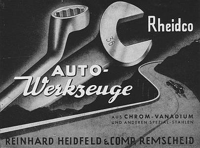 Anzeige Reinhard Heidfeld (1942)