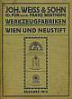 Musterbuch Joh. Weiss, 1913