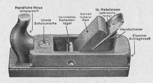 Knabenhobel 1960 Ulmia