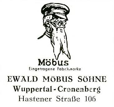 Marke Ewald Möbus, Wuppertal-Cronenberg