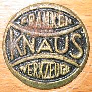 Markenzeichen Friedrich Ott, 'Knaus, Frankenwerkzeuge'