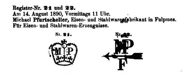 Pfurtscheller Warenzeichen