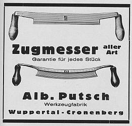 Albert Putsch, Anzeige 1942