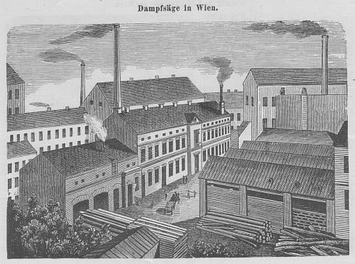 Dampfsäge Weiss & Sohn, Wien (1882)