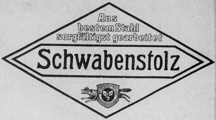 Markenanmeldung Johann Heinrich Wolff 1914