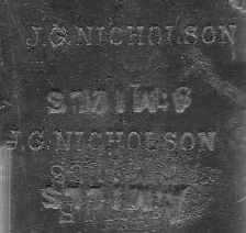 'J. G. NICHOLSON'